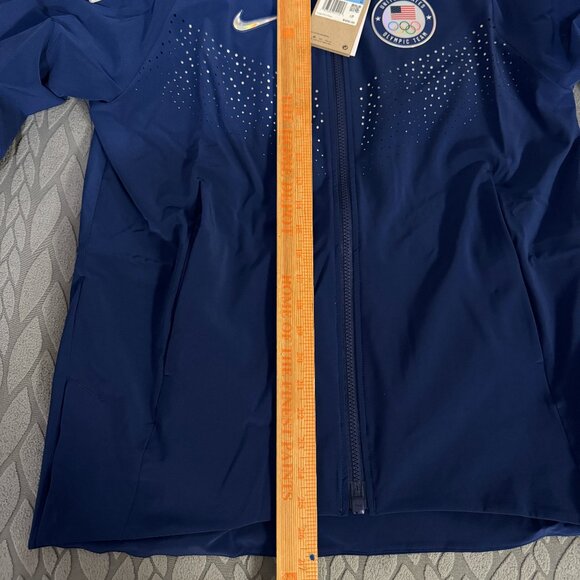 Nike Paris 2024 Team Issued USA Olympic Podium Jacket Women's M DZ3572-492 $400 - Picture 11 of 11